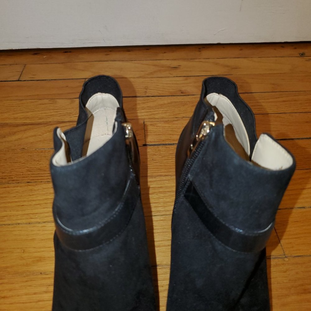 Marc Fisher Black open-toe booties - Picture 5 of 8